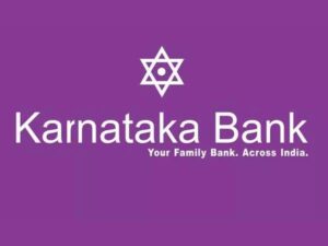Bank emblem with lilac background
